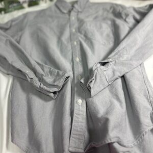 J. Crew Light Gray Casual Button Down Shirt